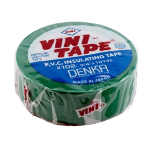 CINTA AISLADORA PVC VINI TAPE 10Y verde Japon