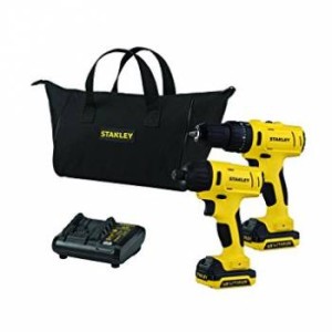 COMBO STANLEY 12V IONLI TALA PERC+ATOR IMPAC+BOLSO