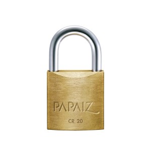 CANDADO PAPAIZ de bronce-cemen. CR- 20mm. brasil