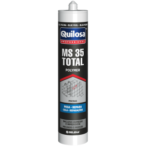 SELLADOR ADHESIVO MS35 TOTAL AZUL PISCINA cartucho 300ml
