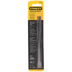 Bl.4 HOJAS p/ARCO CALAR 15106 STANLEY 6½" 20 TPI