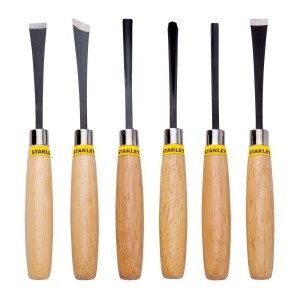 JUEGO DE 6 GUBIAS STANLEY 6.1/2" blister