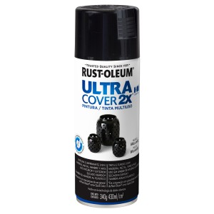 AEROSOL U.COVER 2X NEGRO BRILLANTE 340gr