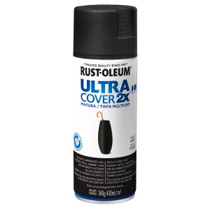 AEROSOL U.COVER 2X NEGRO MATE 340gr