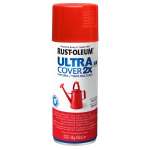 AEROSOL U.COVER 2X ROJO MANZANA BRILL.340gr 334024