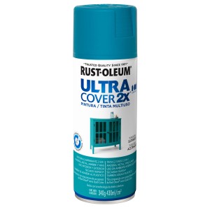 AEROSOL U.COVER 2X TURQUESA SATINADO 340gr