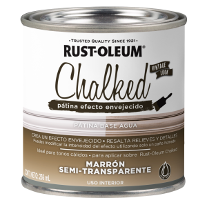 CHALK PATINA MARRÓN SEMITRANSPARENT 0.237L 349608