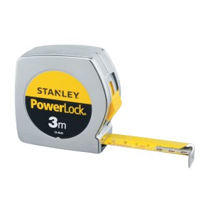 CINTA METRICA STANLEY-POWERLOCK 10m x 1" blist.