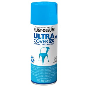 AEROSOL U.C 2X AZUL OASIS SATINADO 340gr 334085