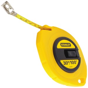 CINTA METRICA ACERO STANLEY 30m. x 3/8"