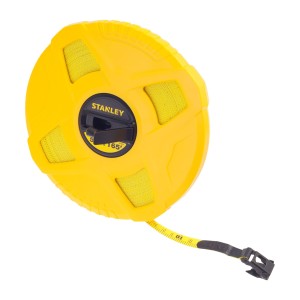 CINTA METRICA F.VIDRIO STANLEY 50m c/cerrada