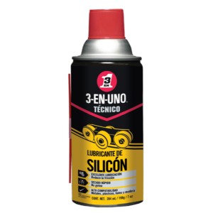 3-EN-UNO TECNICO LUBRIC.SILICONA 7oz/284ml.USA