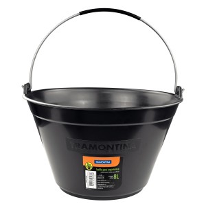 BALDE PLASTICO DE ALBAÑIL 8LTS TRAMONTINA