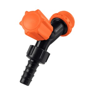 CANILLA POLIPROPILENO c/ADAPT. 1/2-3/4 TRAMONTINA