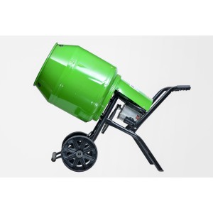 HORMIGONERA 130L.ANSA NO DESARMABLE 1HP WEG VERDE