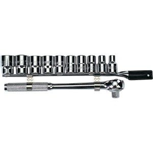 BL.TUBOS+CRIQUET STANLEY ENC. 1/2" 10mm-19mm 11pc