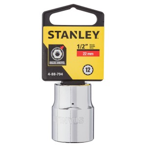 BOCALLAVE STANLEY ENC. 1/2 ESTRIADO 22mm.
