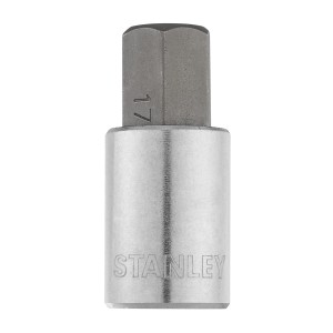 BOCALLAVE STANLEY ENC. 1/2 PUNTA HEXAGON. 17mm.