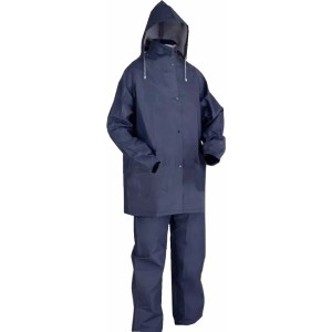 EQUIPOS DE LLUVIA AZUL 2 Pcs. TALLE L