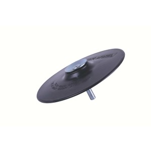 DISCO DE GOMA B+D PARA TALADRO CON EJE 125mm