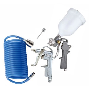 KIT 4 ACC.PINTAR ALPHA PISTOLA GRAVE.C/ACOP.RAPID