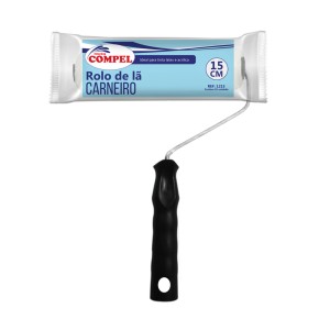RODILLO COMPEL LANA CARNERO 15cm x 13mm CON SOP.