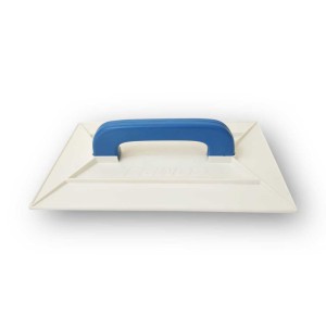 LLANA PLASTICA 14x24cm P/TEXTURA COMPEL BLANCA