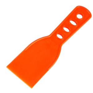 ESPATULA PLASTICO LISA NARANJA 6cm COMPEL