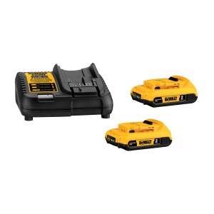 *KIT 2 BATERIAS 2A + CARGADOR DCB115 DEWALT