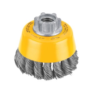 CEPILLO DW COPA TRENZADO 3" M14 14.000rpm