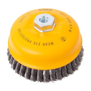 CEPILLO DW COPA TRENZADO 6" M14 9.000rpm