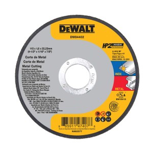 DISCO DW CORTE METAL CHATO HP2 115x1,6x22mm