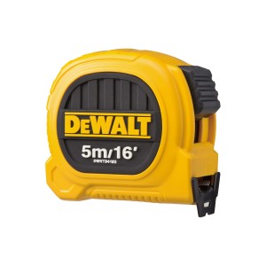 CINTA METRICA DW 5m X 1" IMPRESION DUAL AMARILLA