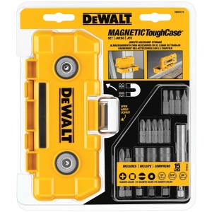 *CAJA MAGNETICA DEWALT C15 ACCESORIOS