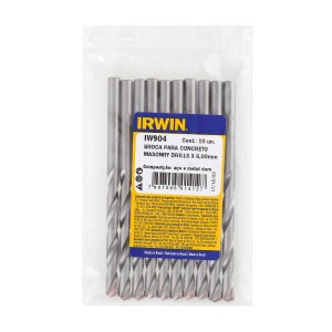 MECHA CONCRETO 6X100mm IRWIN SUELTAS SOBRE 10u C/U