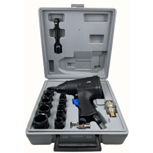KIT LLAVE IMPACTO 1/2"NEUMA.ALPHA PRO C/ACC.MALETA