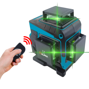 NIVEL L.ALPHA PRO AUTONI.20M 16 LIN.VERDE BAT 360°