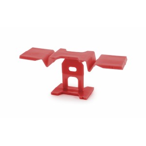 NIVELADOR-ESPACI.PRACT.RAMADA 1.5mm BOL.50Un ROJO