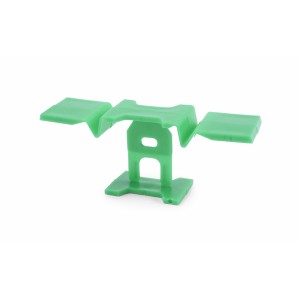 NIVELADOR-ESPACIAD. PRAC.RAMADA 2mm BOL.50Un VERDE