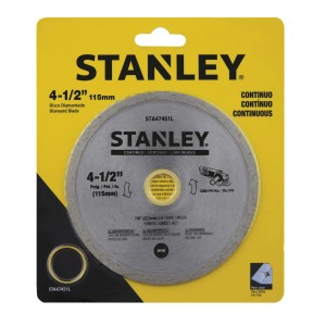 DISCOS DIAM. CONTINUO 115mm STANLEY C/BUJE A/S