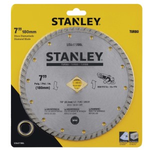 *DISCOS DIAMANTADOS TURBO 180mm STANLEY C/BUJE A/S