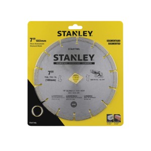 DISCOS DIAM. SEGMENTADO 180mm STANLEY C/BUJE A/S