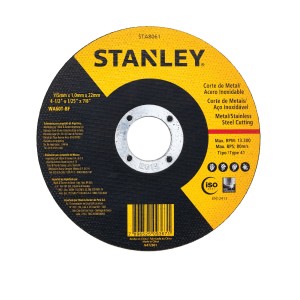 DISCO C/METAL CHATO STANLEY 115mm x 1mm c/u